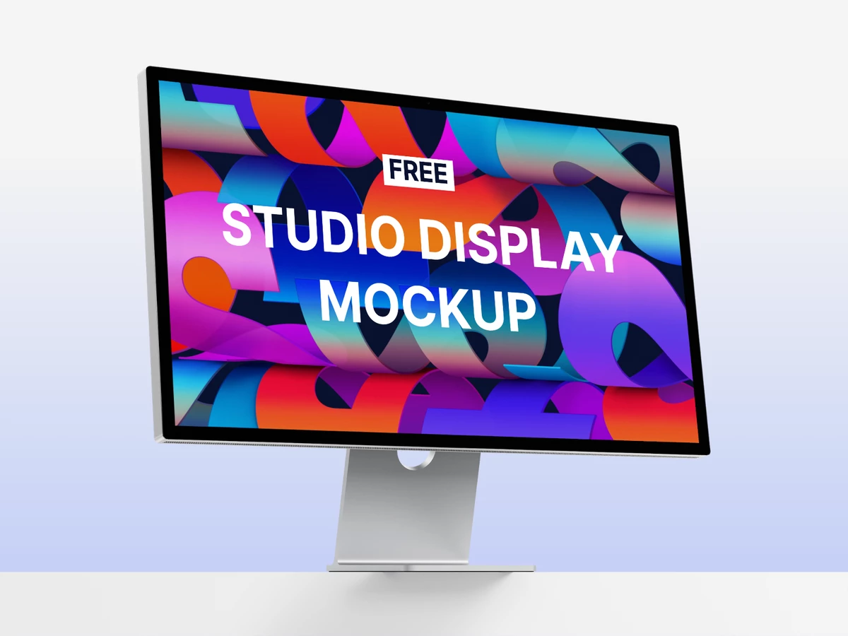 Free Online Monitor Mockup Templates And Items — Mockup Zone